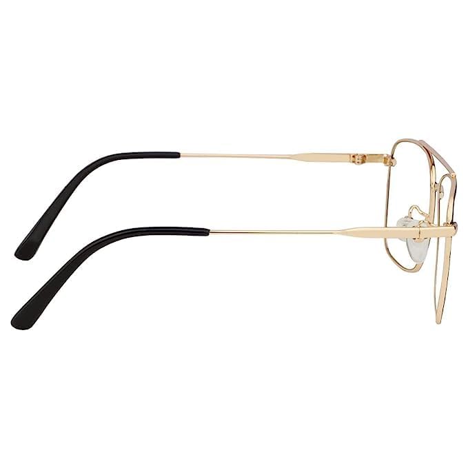 Fashionable Metal Square Blue Light Glasses for Men and Women Blue Ray Filter Lens Anti Glare for Computer Glass - Image 4