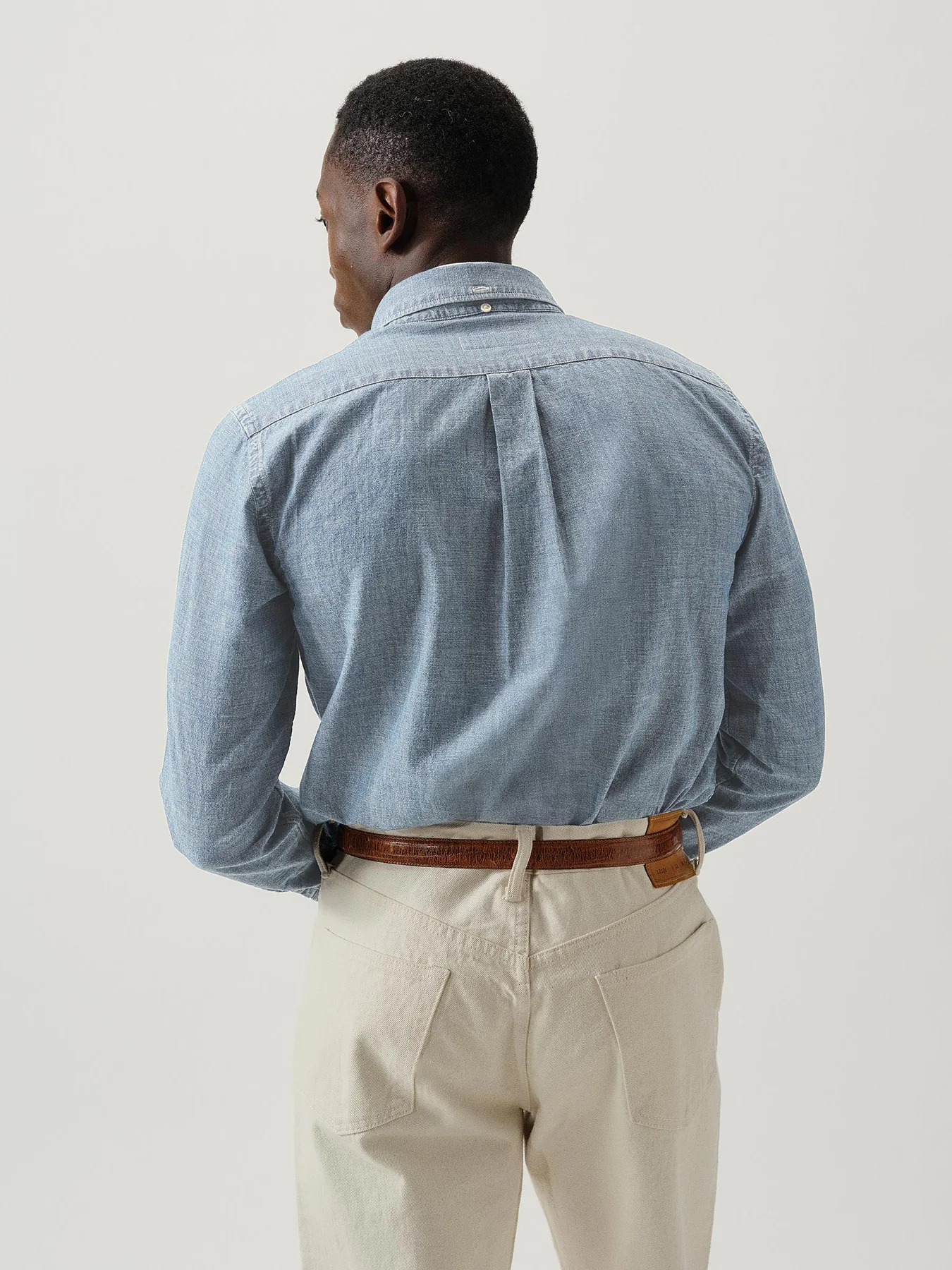Chambray One Pocket Shirt - Image 2